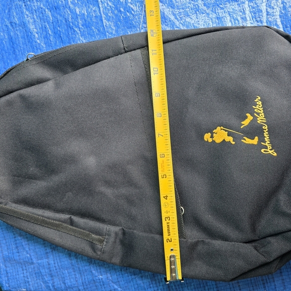 Johnny Walker Black Backpack Sling Crossbody Bag - Picture 4 of 16